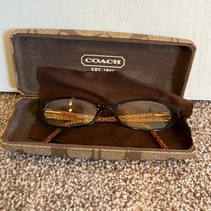 Coach reading glasses